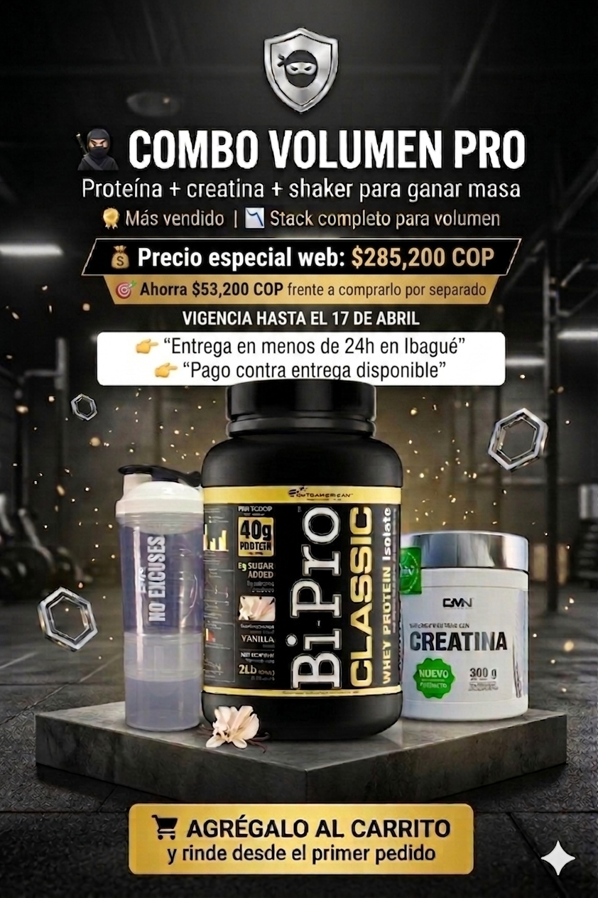 🥷 Combo Volumen Pro