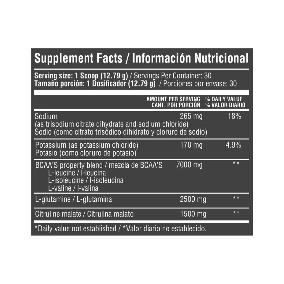 BCAA (2:1:1 RATIO) FRUIT PUNCH