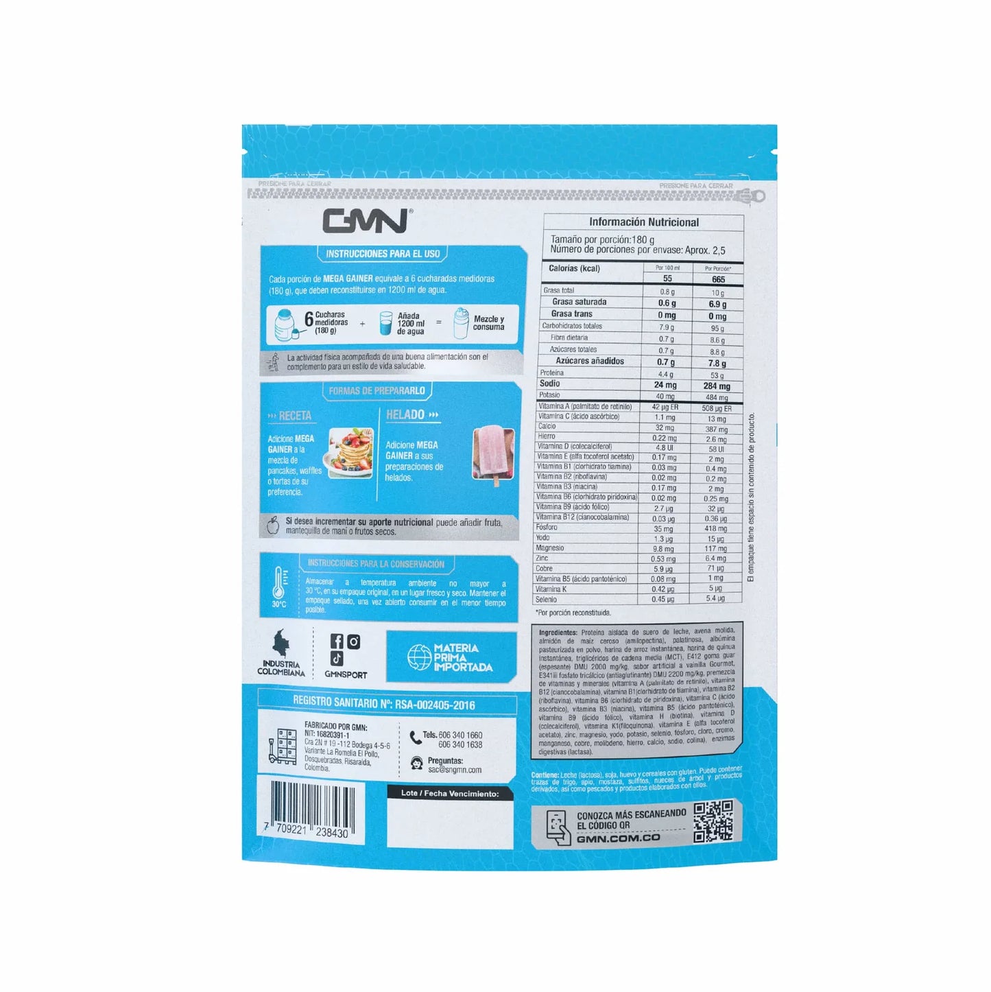 MEGA GAINER 2 LB