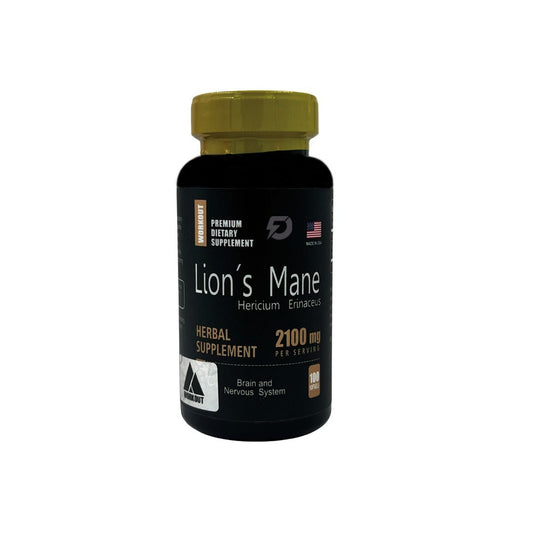 Melena de León 2100 mg – 100 Cápsulas para Enfoque y Claridad Mental