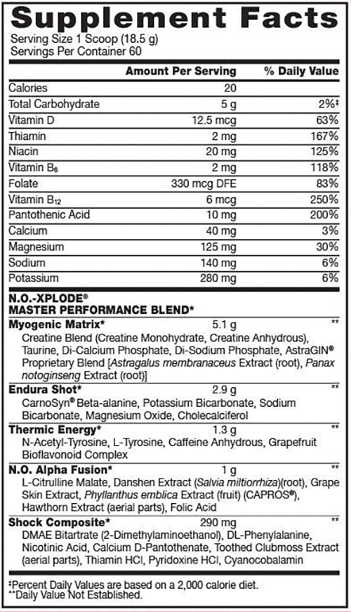 N.O.-Xplode 60 serv